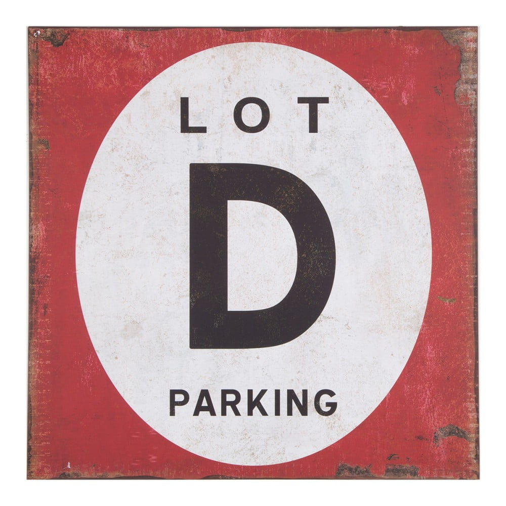 Tabliczka Novita Parking D Lot