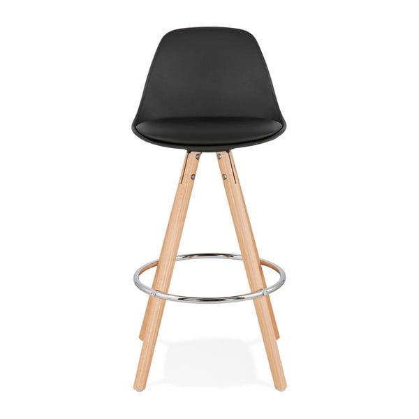 Czarny hoker Kokoon Anau, wys. siedziska 64 cm-image-3