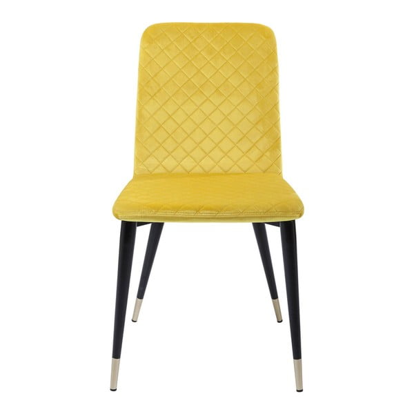 Żółte krzesło Kare Design Montmartre