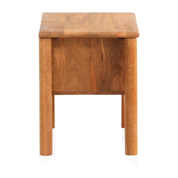 Szafka nocna z litego drewna mango Bella – Geese-image-3