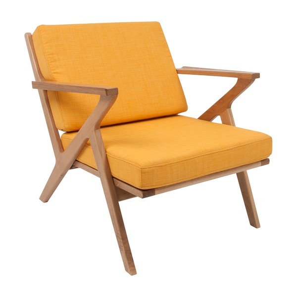 Fotel Present Time Rest Oak Yellow-image-2