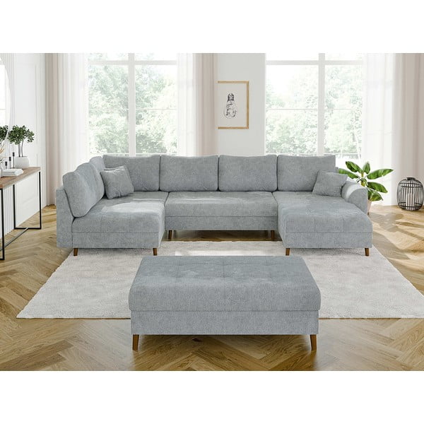 Jasnoszary podnóżek Ariella – Ropez-image-4