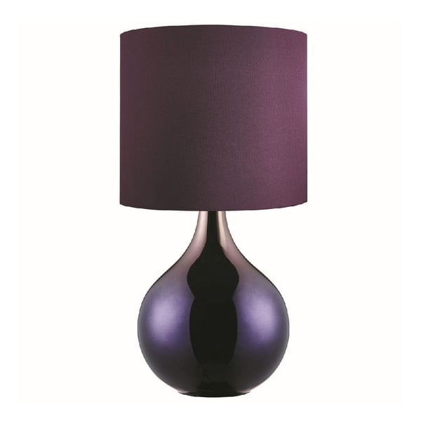 Lampa stołowa Drum Purple