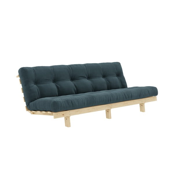 Niebieska sztruksowa sofa 200 cm Lean – Karup Design-image-3