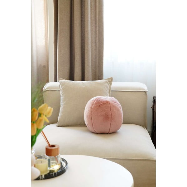 Poduszka dekoracyjna z mikropluszu ø 25 cm Top – Mioli Decor-image-2