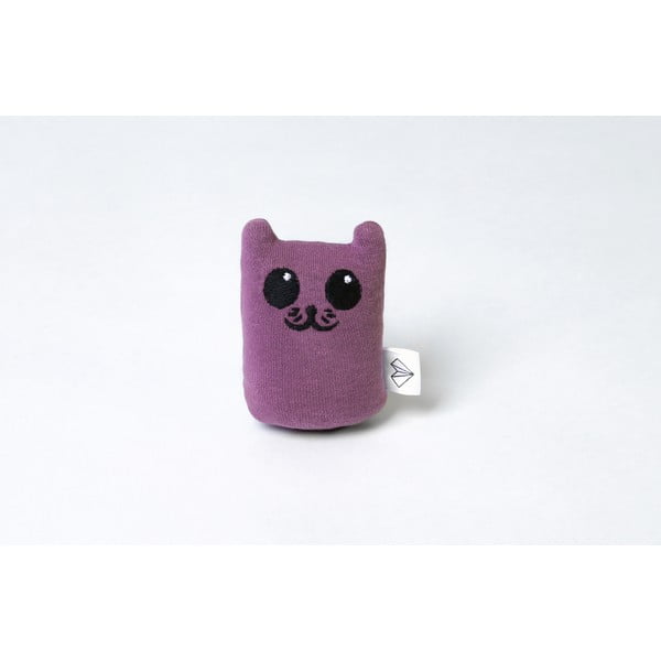 Mini Pluszak Kotek w pudełku, fioletowy