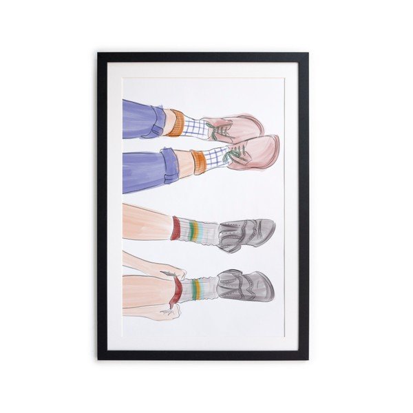 Plakat w ramie Really Nice Things Feet 40x60 cm