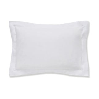 Biała poszewka na poduszkę z bawełny organicznej Bianca Oxford Organic, 50x75 cm
