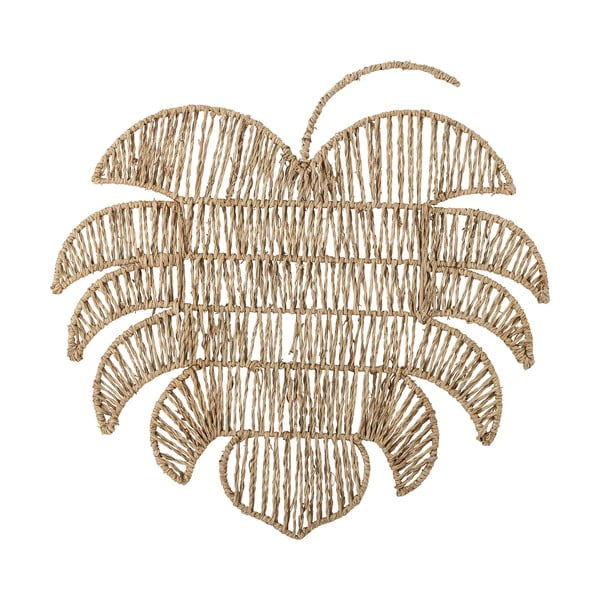 Dekoracja ścienna z trawy morskiej 45x44 cm Lunel – Bloomingville
