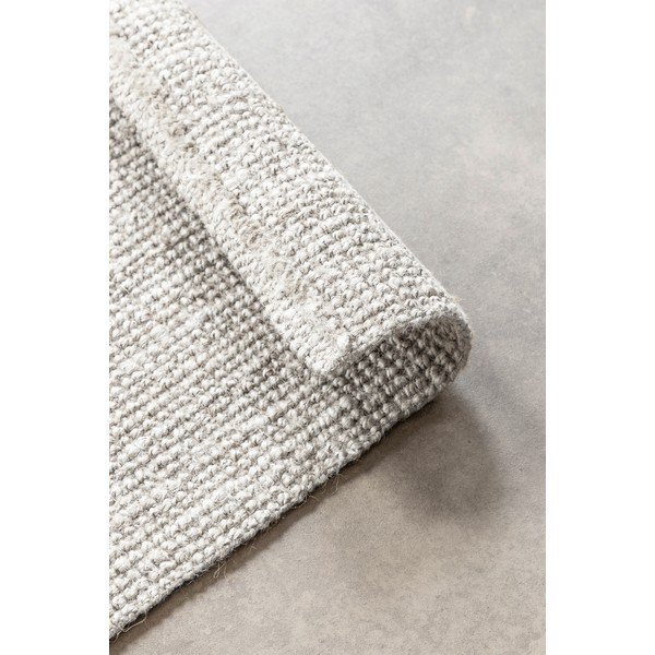 Jasnoszary chodnik z juty dwustronny/tkany ręcznie 80x200 cm Bouclé Jaipur – Hanse Home-image-3