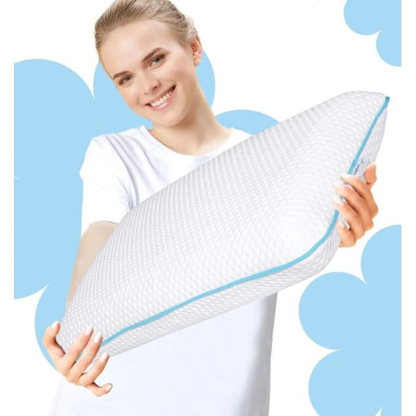 Poduszka ortopedyczna wypełniona pianką pamięciową 40x70 cm – Mila Home-image-1