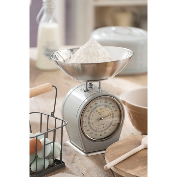 Szara waga kuchenna Kitchen Craft Living Nostalgia, 4 kg-image-1