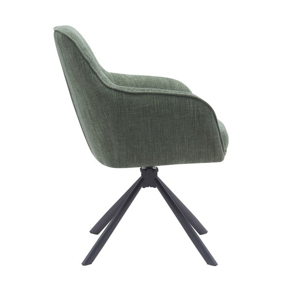 Zielone tapicerowane fotele jadalniane zestaw 2 szt. Avola – Unique Furniture-image-2