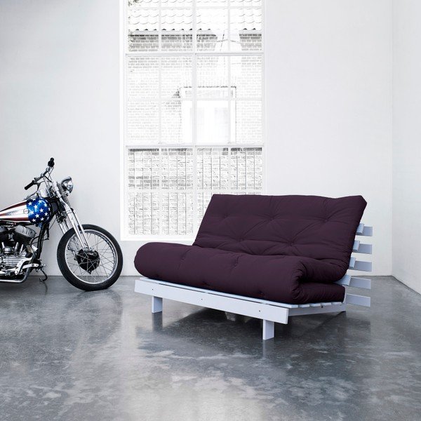 Sofa wielofunkcyjna Karup Roots White/Purple-image-1
