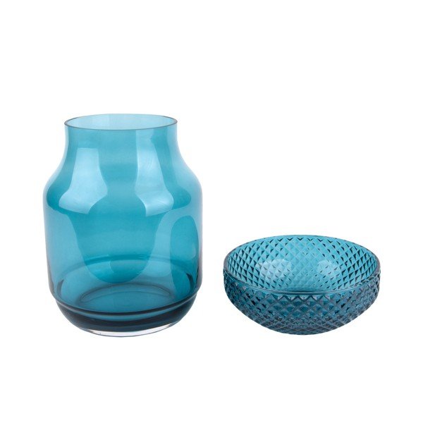 Niebieski wazon PT LIVING Gem-image-1