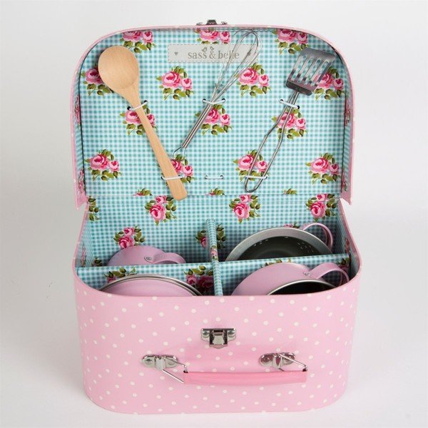 Różowy dziecięcy komplet kuchenny Sass & Belle-image-1