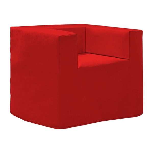Czerwony fotel rozkładany 13Casa Volution