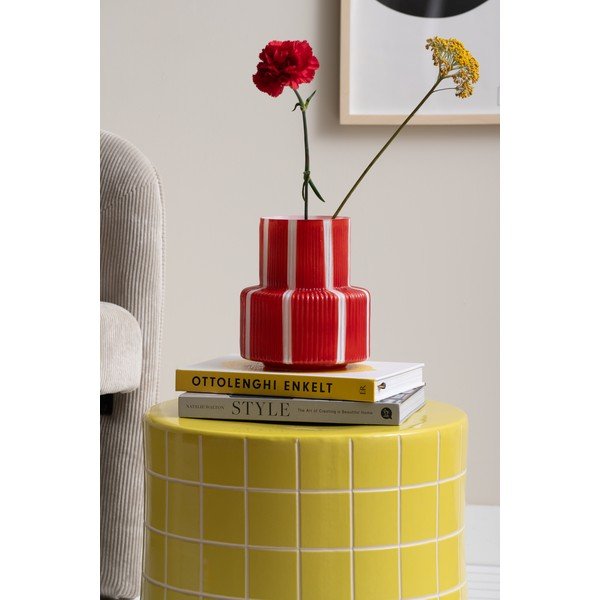 Okrągły stolik ceramiczny ø 42 cm Retro Tiles – Leitmotiv-image-3