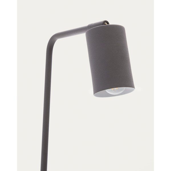 Czarna lampa stojąca (wysokość 147 cm) Manie – Kave Home-image-4
