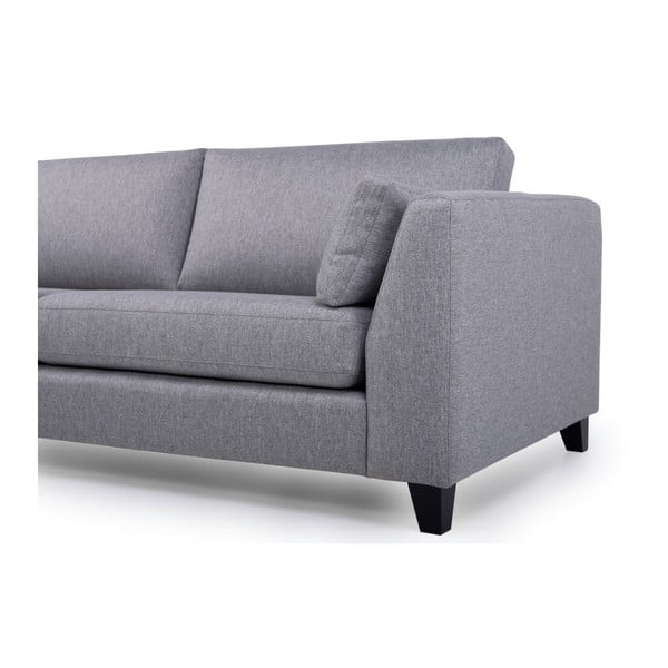 Szara sofa lewostronna Scandic Troja-image-3