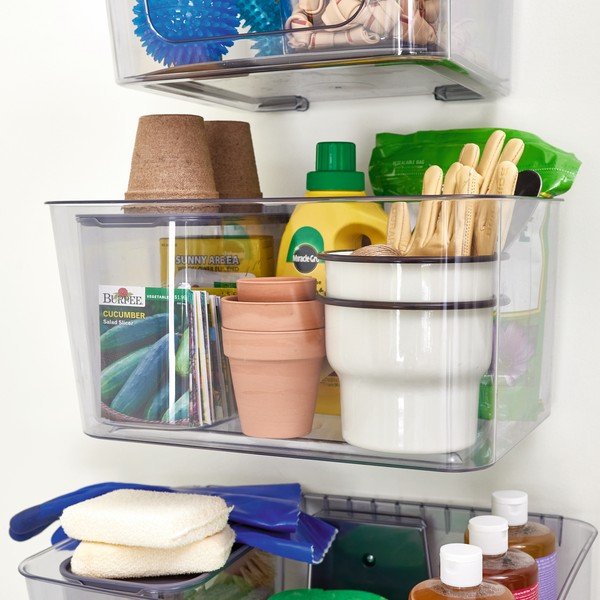 Wewnętrzny pojemnik z pokrywką z plastiku z recyklingu iD Wallspace – iDesign-image-1