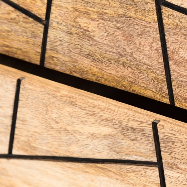 Szafka nocna z drewna mango Kave Home Balia-image-1