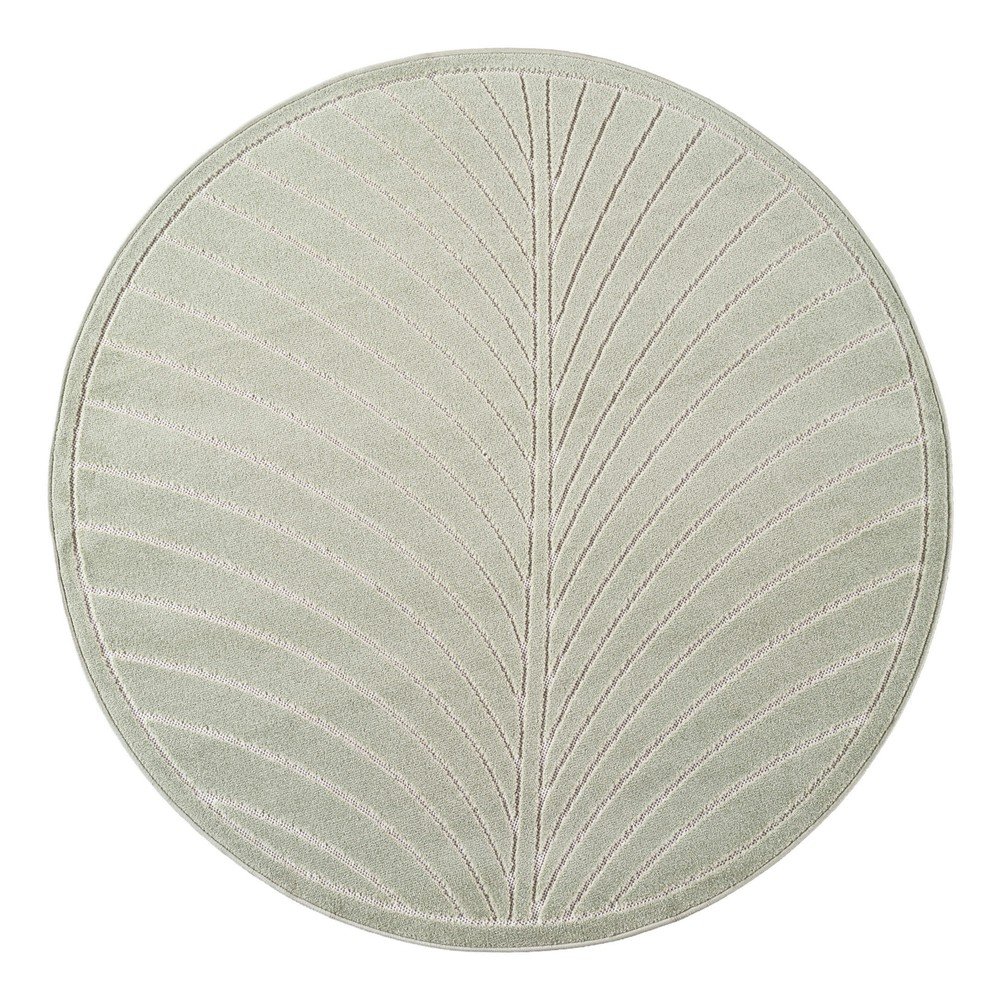 Zielony okrągły dywan odpowiedni na zewnątrz ø 160 cm Nova 1204 – Ayyildiz Carpets