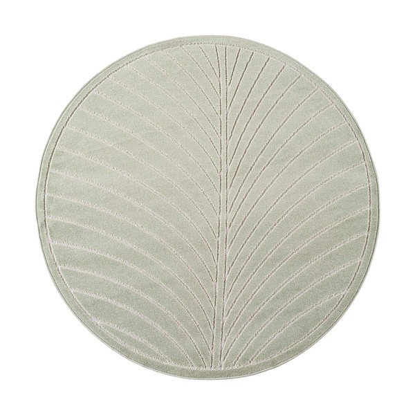 Zielony okrągły dywan odpowiedni na zewnątrz ø 160 cm Nova 1204 – Ayyildiz Carpets