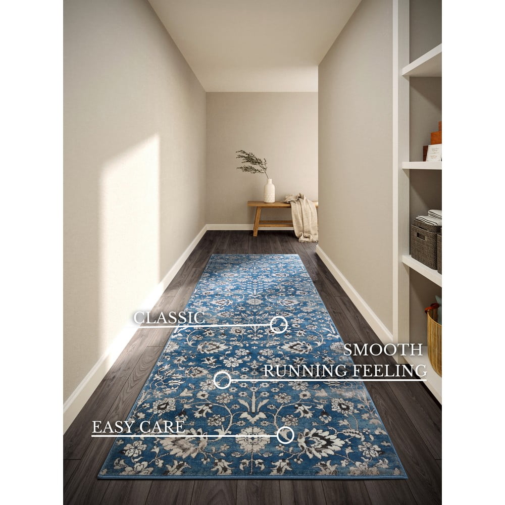 Niebieski chodnik 80x240 cm Ernest – Villeroy&Boch (zdjęcie 9)
