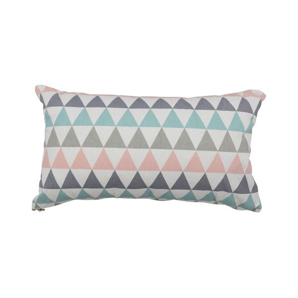 Zestaw 2 poduszek z wypełnieniem Karup Deco Cushion Pastel Trinity/Peppermint, 45x25 cm-image-1