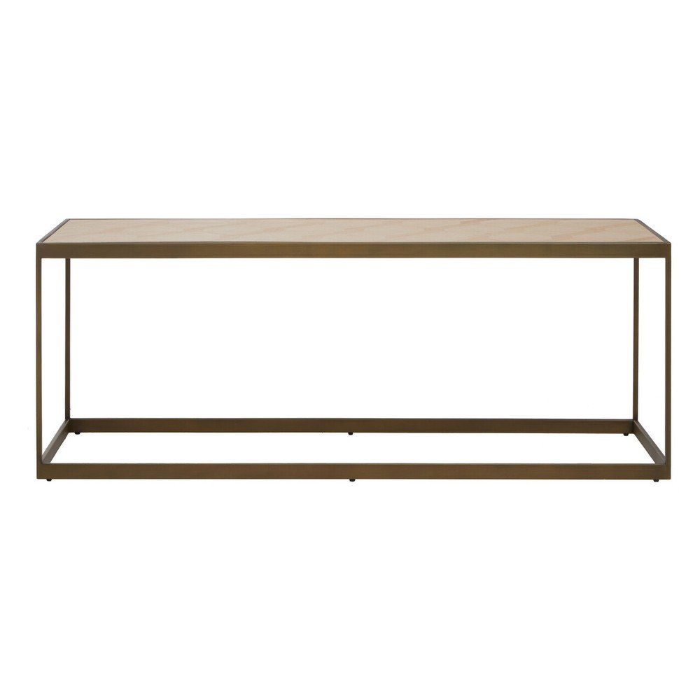 Brązowy/w naturalnym kolorze stolik z blatem w dekorze dębu 40x120 cm Grenoble – Premier Housewares (zdjęcie 9)