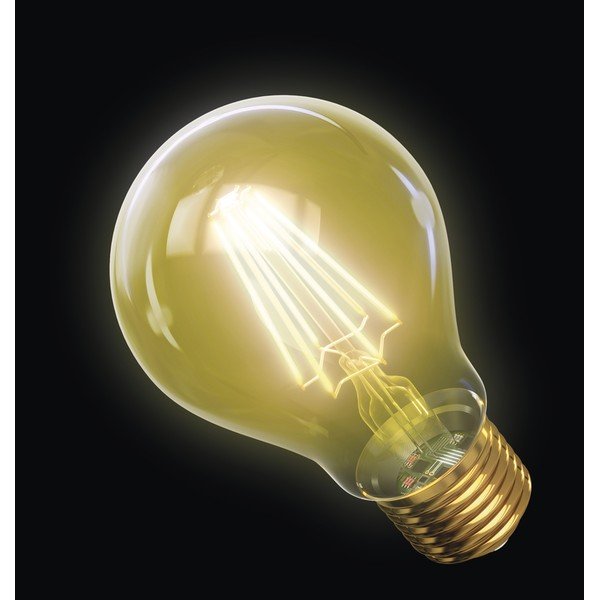 Żarówka LED EMOS Vintage A60 Warm White, 4,3W E27-image-1