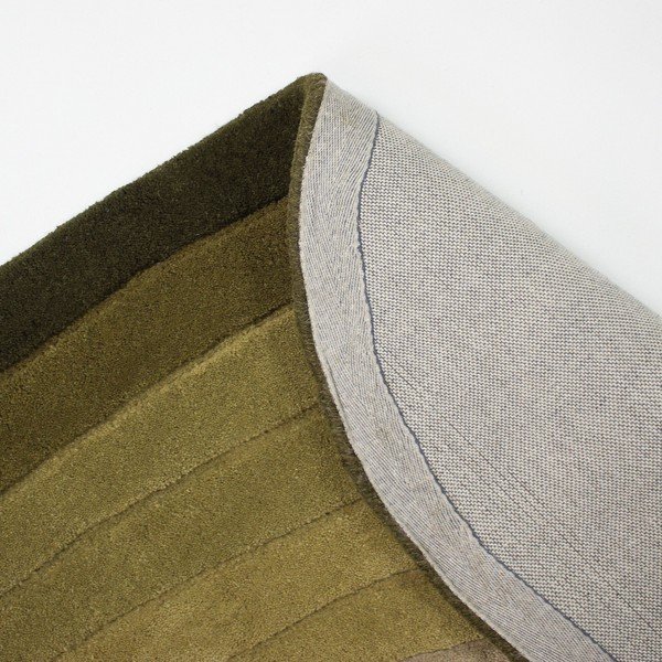 Zielony wełniany dywan tkany ręcznie 200x290 cm Puddle Ombre  – Flair Rugs-image-4