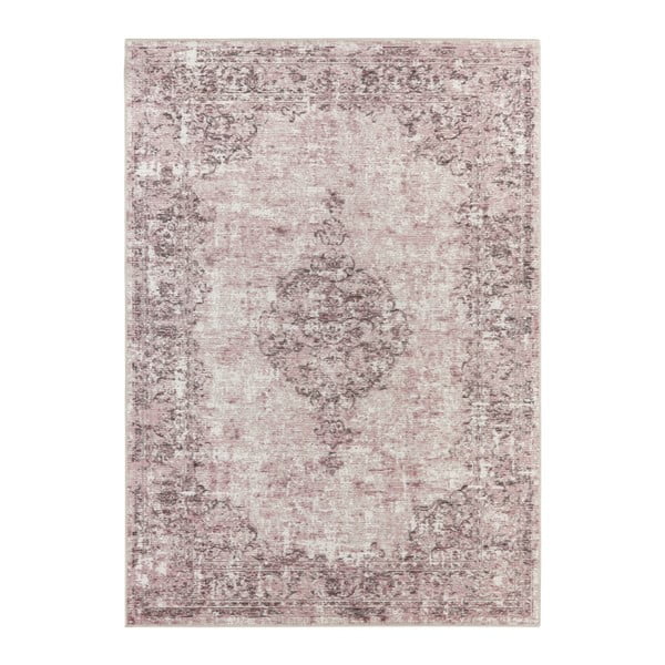 Ciemnoróżówy dywan Elle Decoration Pleasure Vertou, 160x230 cm