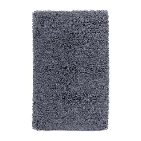 Ciemnoszary dywanik łazienkowy z bawełny organicznej Aquanova Mezzo, 60x100 cm