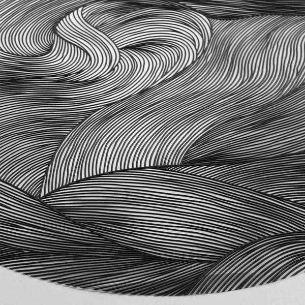 Plastikowa mata stołowa ø 38 cm Celeste – douceur d'intérieur-image-2