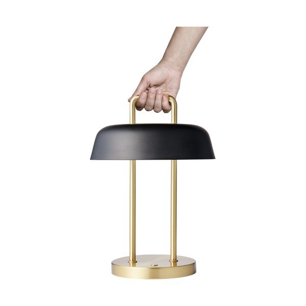 Czarna lampa stołowa Hammel Heim-image-2