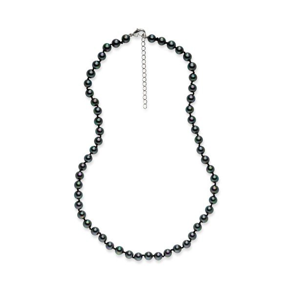 Czarny
  perłowy naszyjnik Pearls of London Mystic, długość 50 cm-image-2