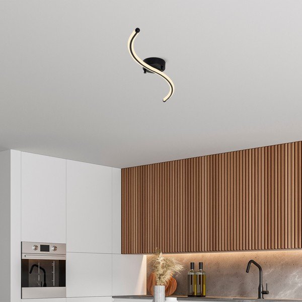 Czarna lampa sufitowa LED 10x67 cm Yilan – Opviq lights-image-2