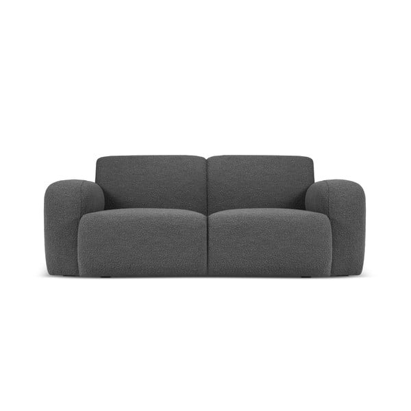 Ciemnoszara sofa z materiału bouclé 170 cm Molino – Micadoni Home