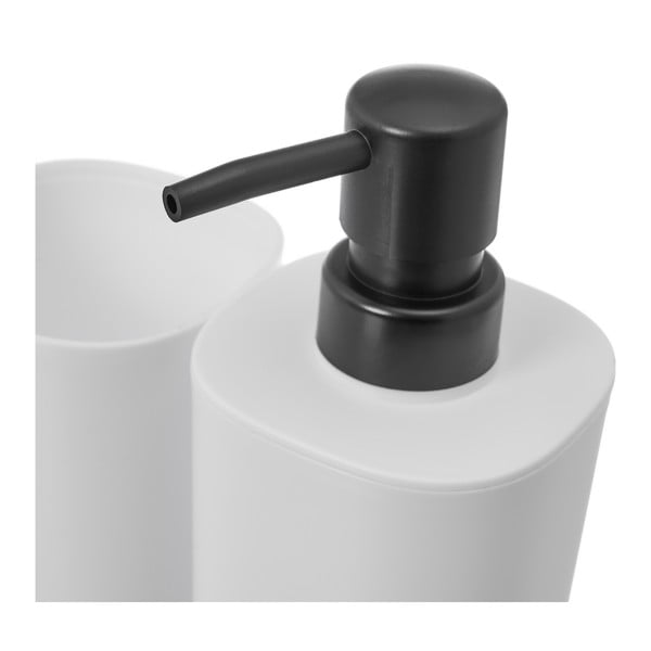 Biały zestaw akcesoriów łazienkowych – Casa Selección-image-3