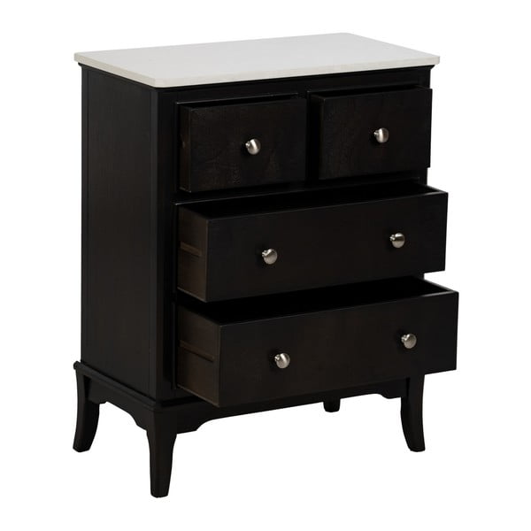 Czarna komoda 60x75,5x33 cm Mods – Ixia-image-2