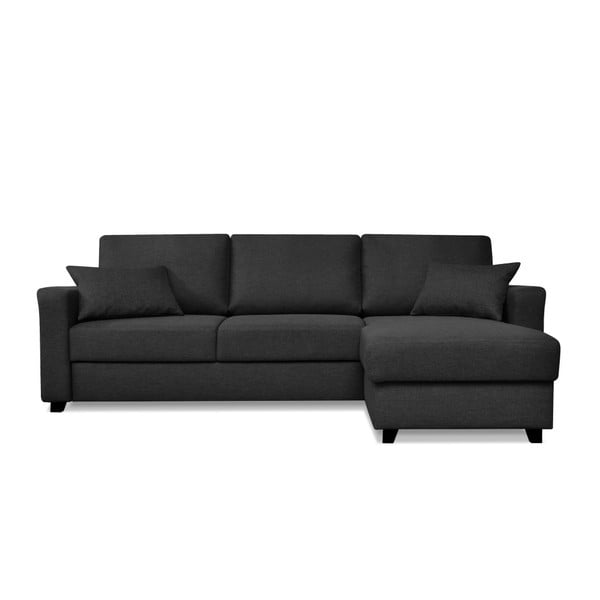 Czarna
  sofa rozkładana Cosmopolitan design Monaco