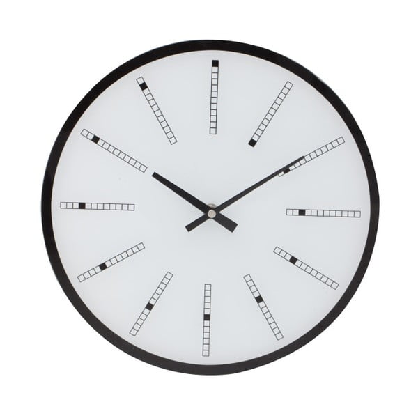 Zegar ścienny Mauro Ferretti Orologio In Vetro, 30 cm