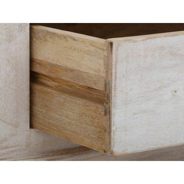 Biała szafa z litego drewna mango 100x175 cm Rana – Støraa-image-4