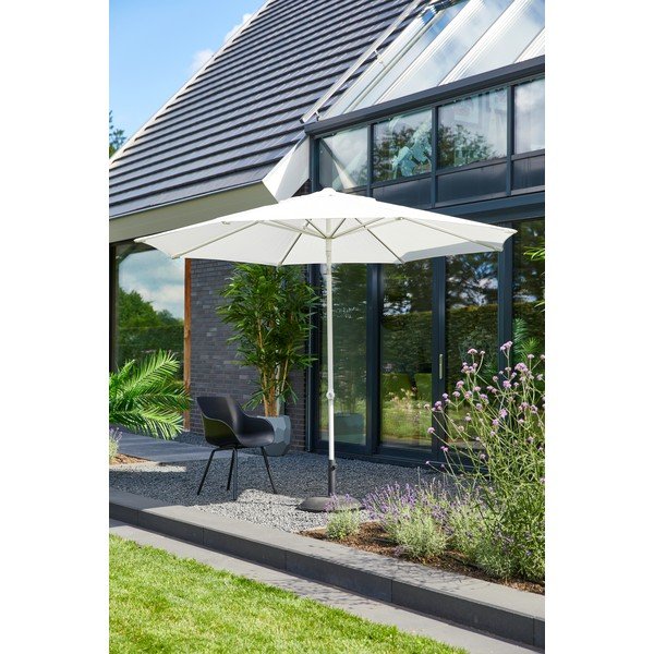 Biały parasol Hartman Sophie, ø 300 cm-image-1