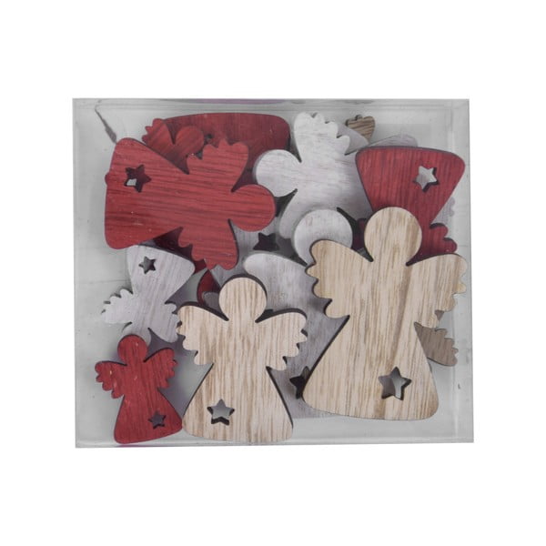 Zestaw 18 ozdób świątecznych w kształcie aniołków Ego Dekor-image-1