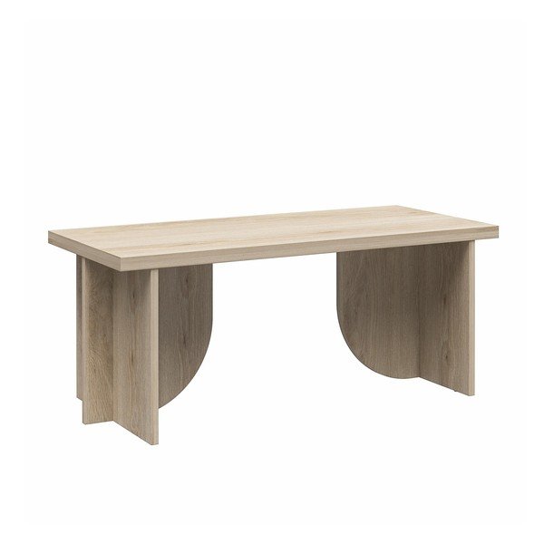 Stolik w naturalnym kolorze 48x106 cm Voler – Novogratz-image-2