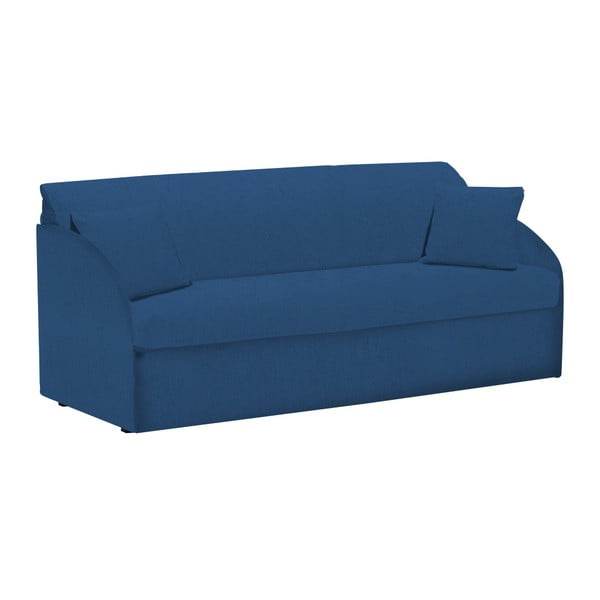 Niebieska rozkładana sofa trzyosobowa 13Casa Amigos