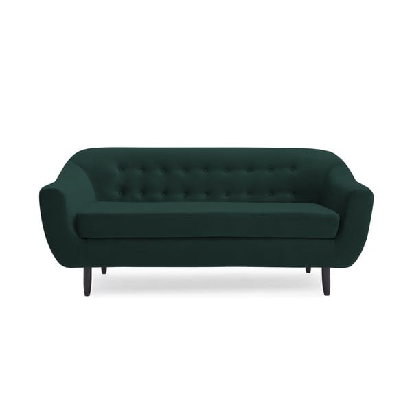 Zielona sofa 3-osobowa Vivonita Laurel Petrol